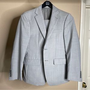 Calvin Klein suit and pants light grey wool 38S (30x28) trousers